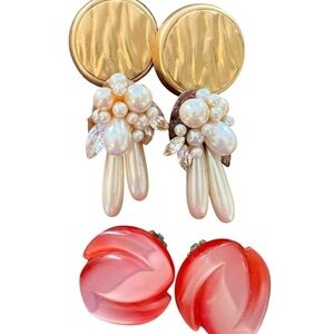 Vintage Costume Earrings